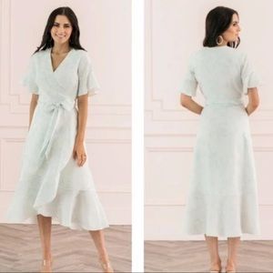 Rachel Parcell Wrap Midi Dress